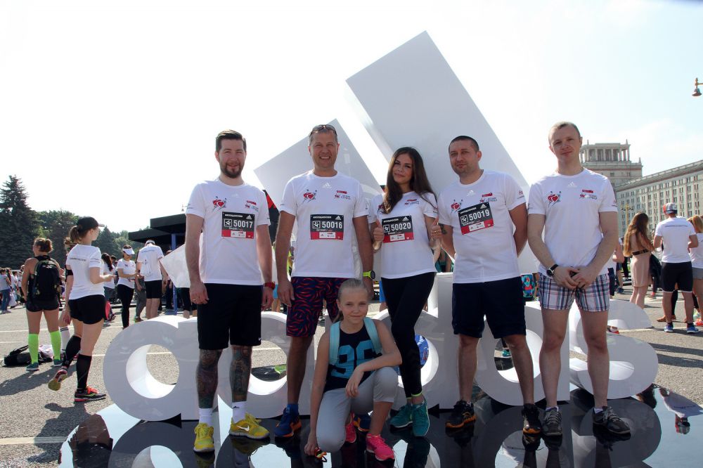 Команда Galaxy Group приняла участие в благотворительном забеге «Бегущие сердца»