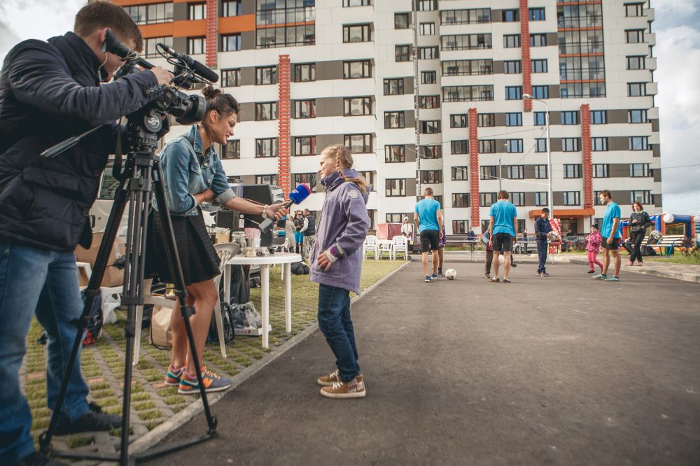 В ЖК «Альфа Центавра» прошел спортивный городской фестиваль Family Fest